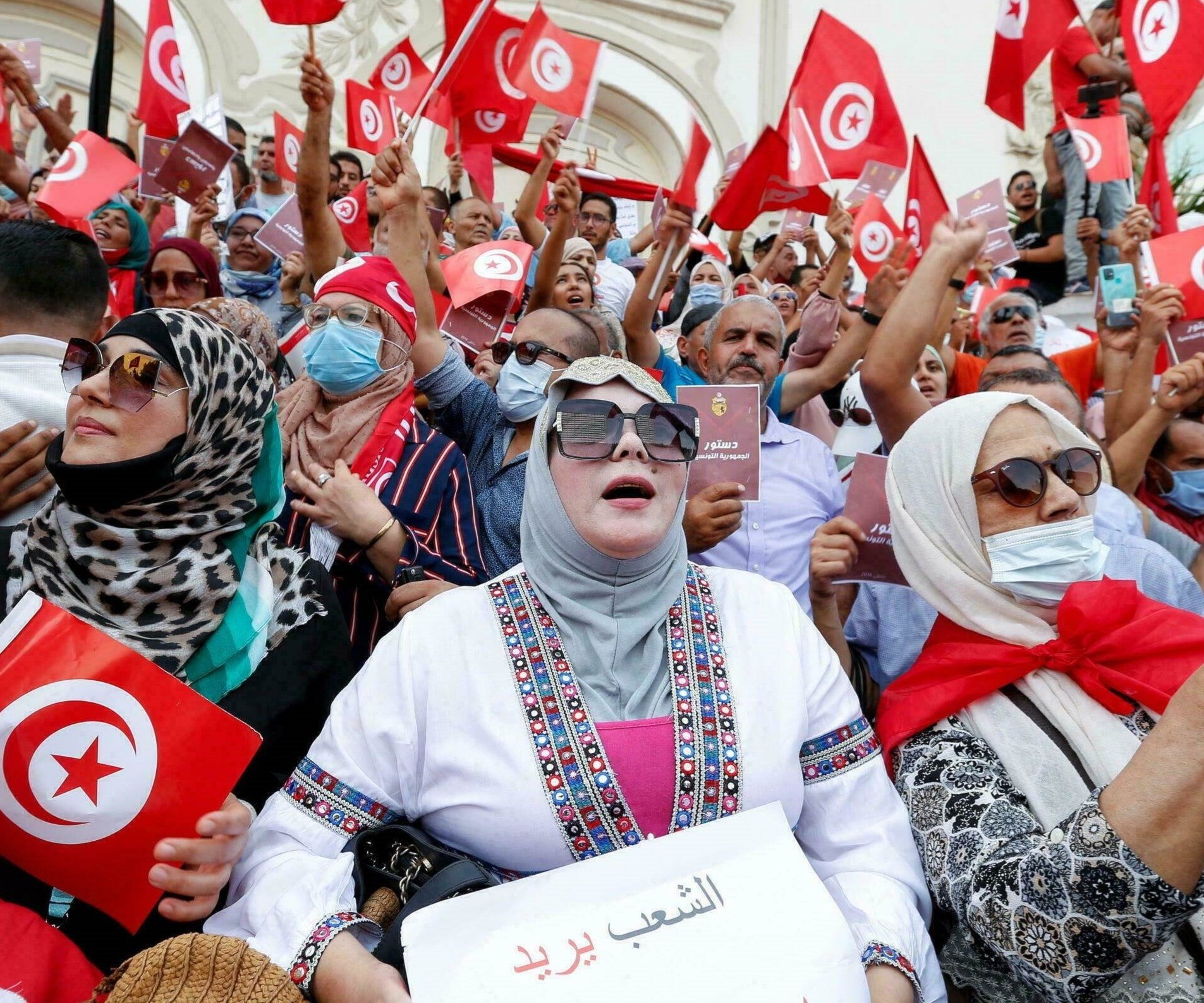 Tunisian Workers'Party Protests Saeid's Measures Tunisian Workers'Party Protests Saeid's Measures