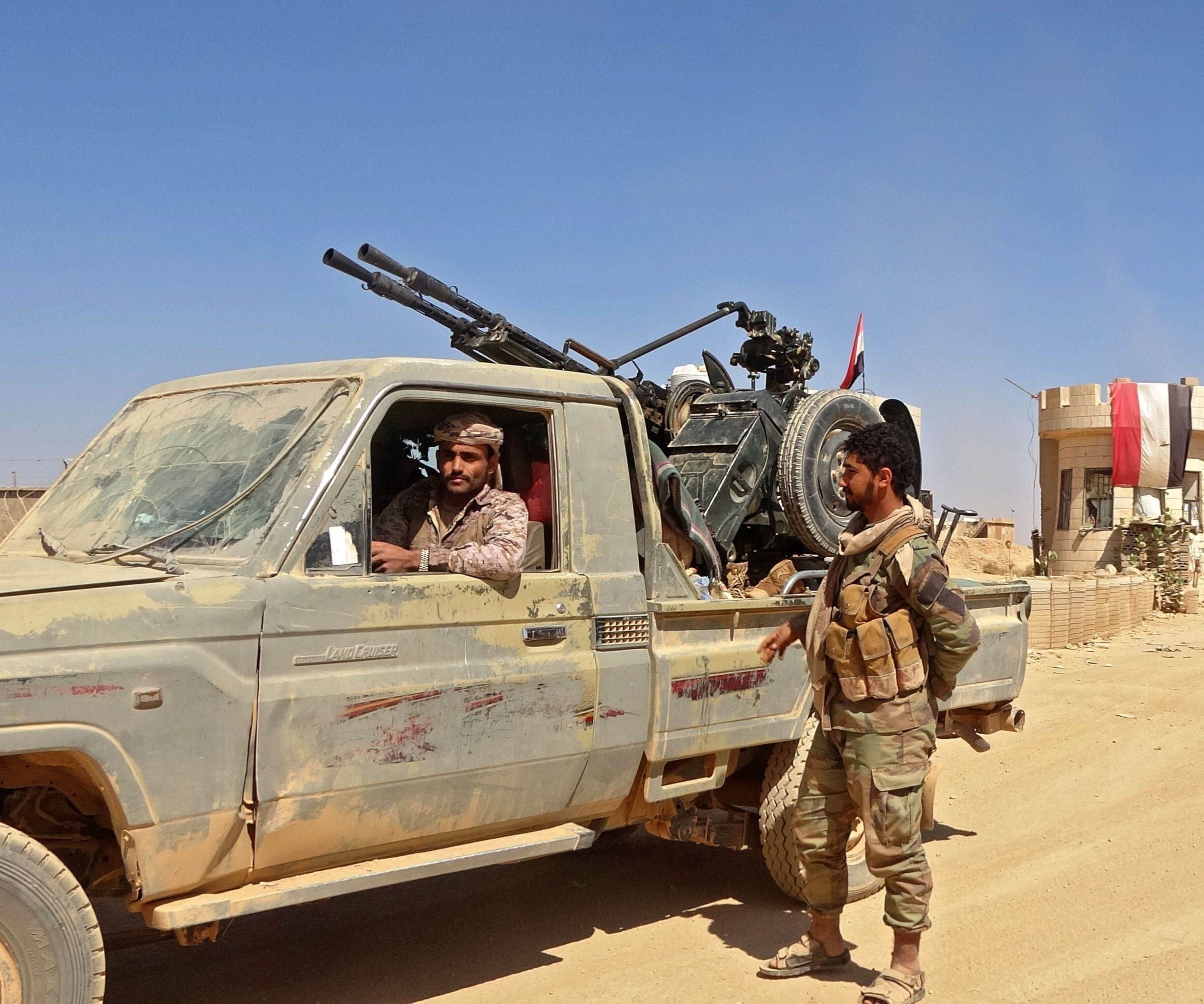 Yemeni forces soldiers in an undated photograph Yemeni forces soldiers in an undated photograph