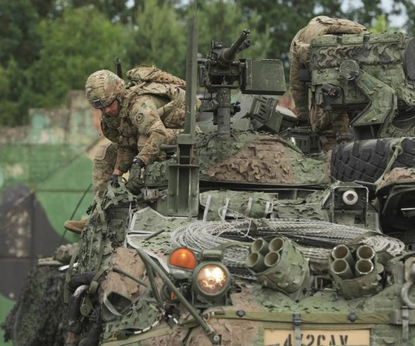 NATO conducts drills in Poland to protect alliance's eastern flank NATO conducts drills in Poland to protect alliance's eastern flank