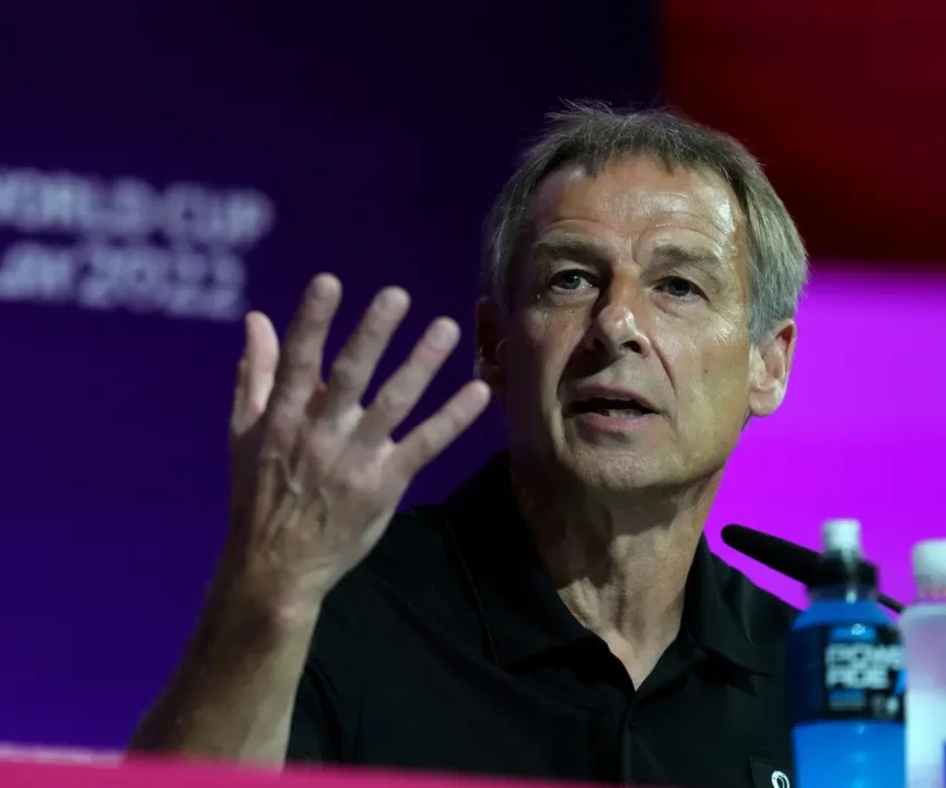 Former German football player Jurgen Klinsmann (The Guardian) Former German football player Jurgen Klinsmann (The Guardian)