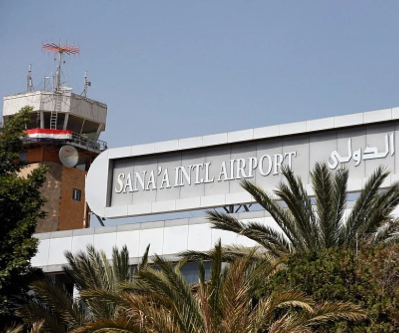 For the first time in 6 years, plane arrives in Sana'a. For the first time in 6 years, plane arrives in Sana'a.