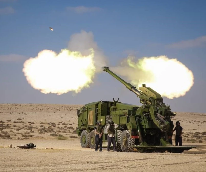 US army launching 155mm Howitzer in 2021 (Elbit Systems of America) US army launching 155mm Howitzer in 2021 (Elbit Systems of America)