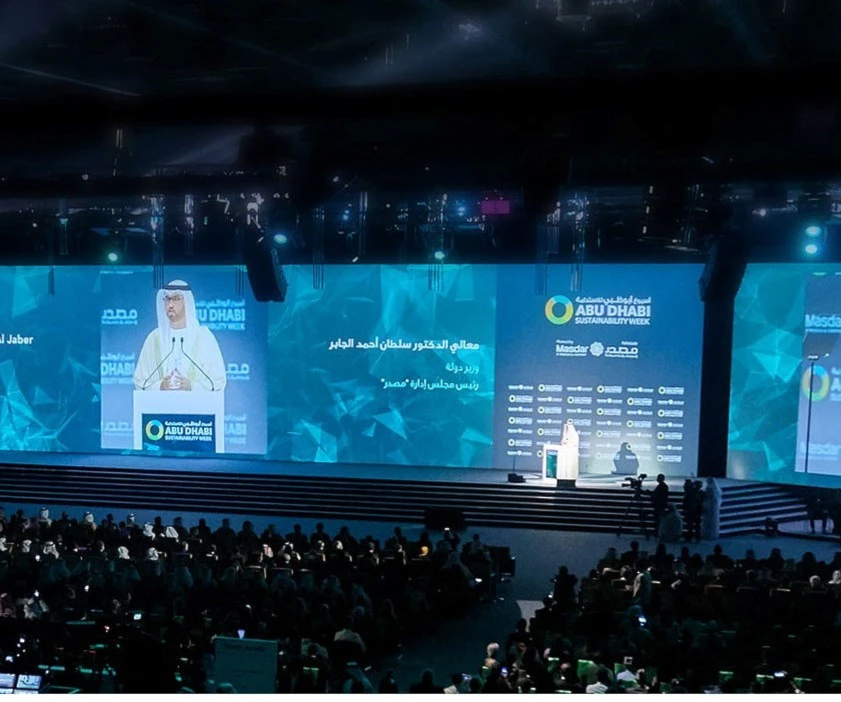 A snapshot from the Abu Dhabi Sustainability Week (www.adsw.ae) A snapshot from the Abu Dhabi Sustainability Week (www.adsw.ae)