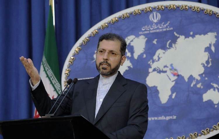 Iranian Foreign Ministry spokesman Saeed Khatibzadeh (archive).