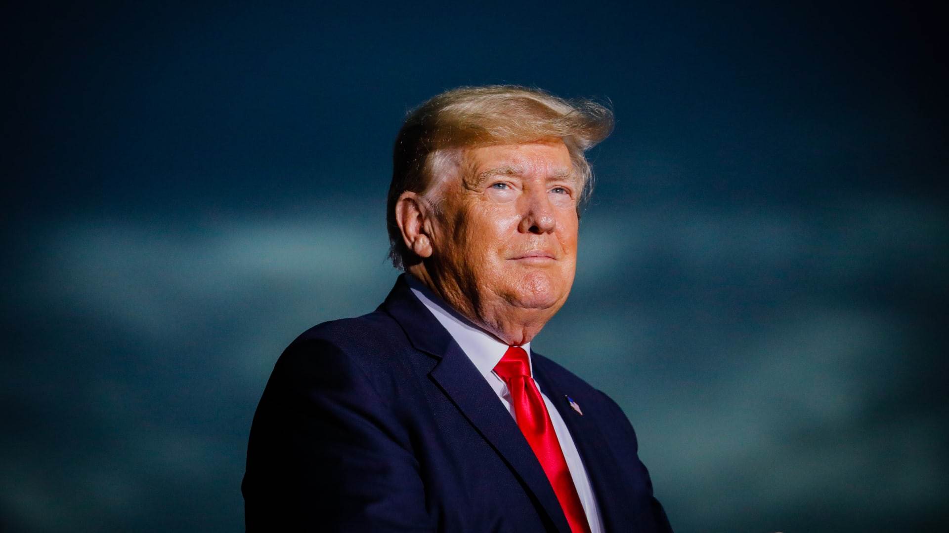 Former President Donald Trump arrives to hold a rally on July 3, 2021 | Getty