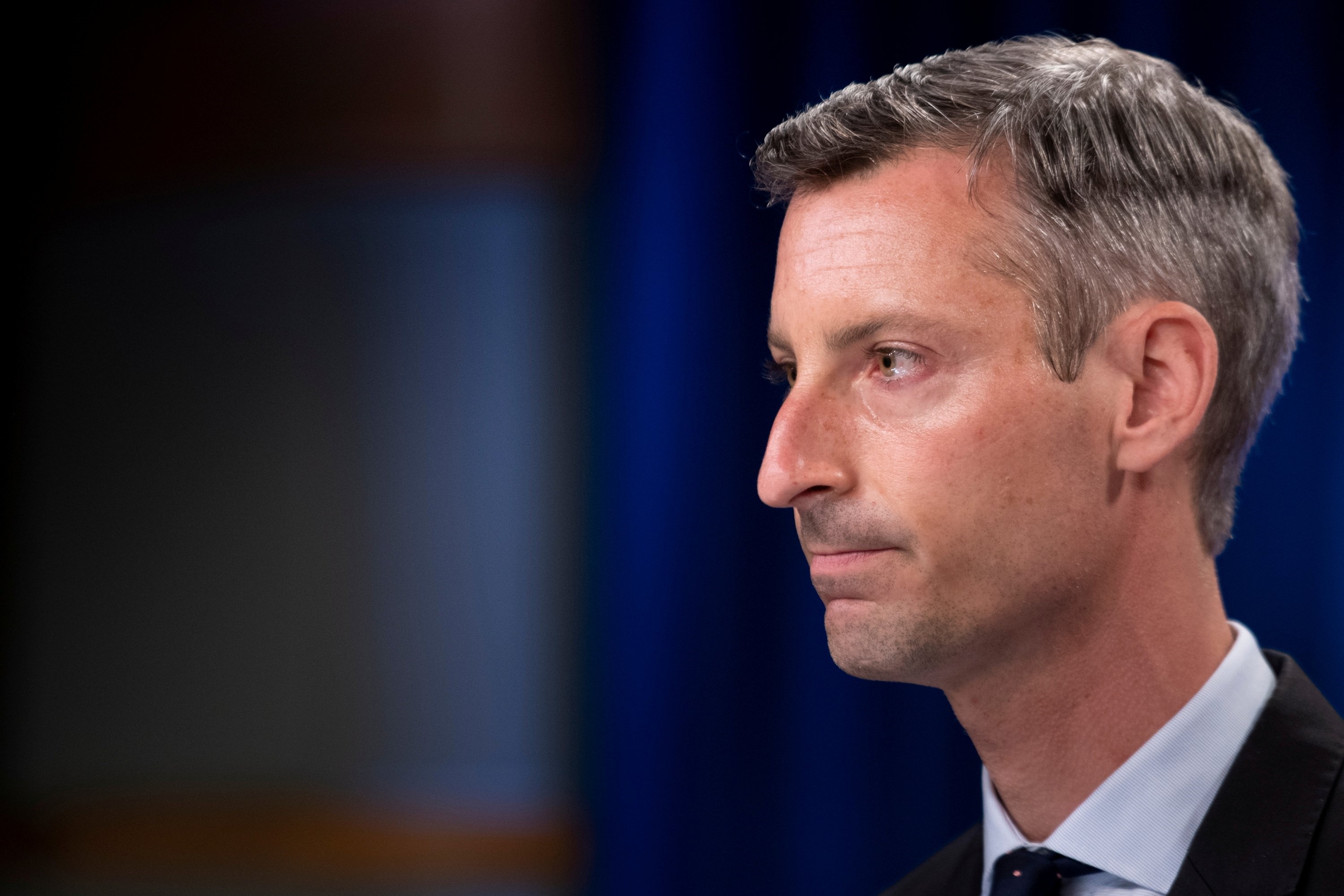 US State Department spokesperson Ned Price pauses while speaking during a briefing at the state department in Washington, DC, US on August 2, 2021 | Reuters