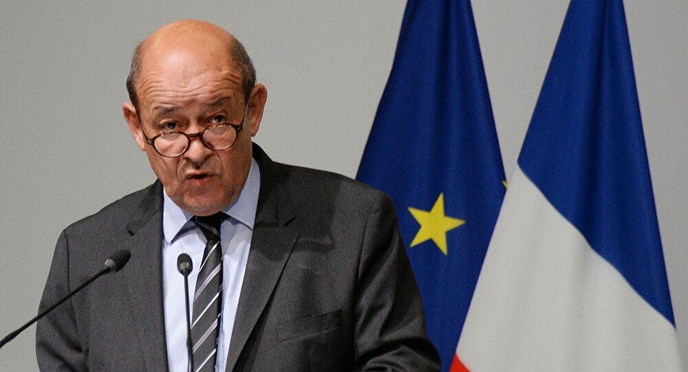 French Foreign Minister Jean-Yves Le Drian