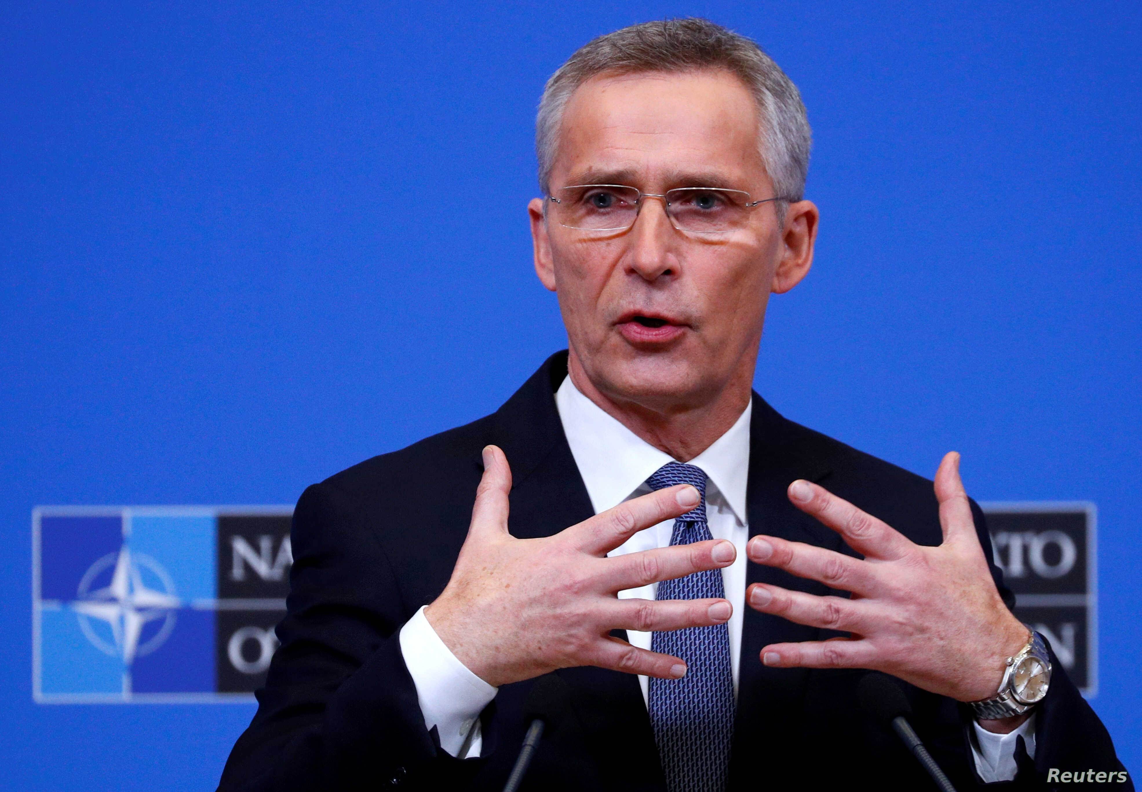 Stoltenberg said that NATO expelled 8 Russian diplomats for