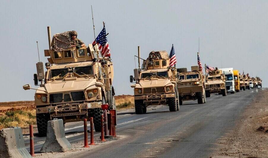 US military convoy enters Syria