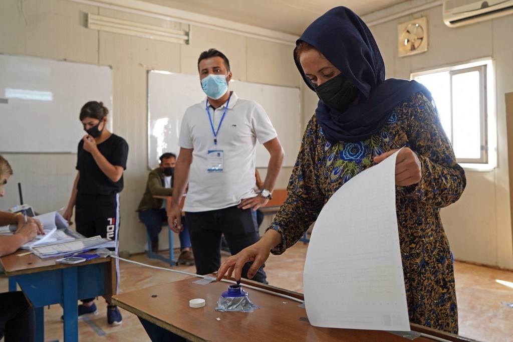 Participation rates reached 69% in Iraq's specials ballot