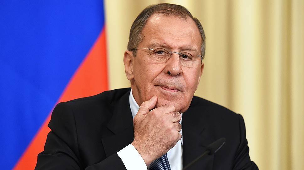 Russian Foreign Minister Sergey Lavrov