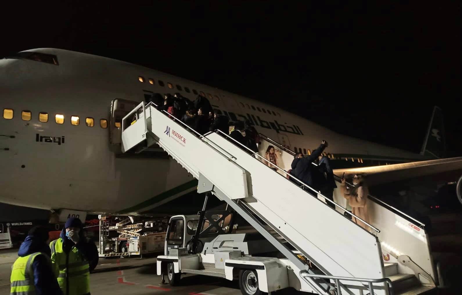 Iraq continues to evacuate its citizens from Belarus