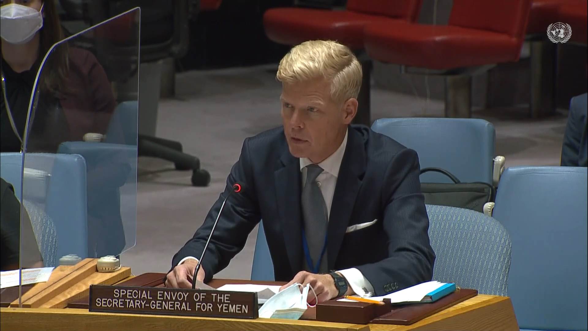 UN Special Envoy to Yemen Hans Grundberg