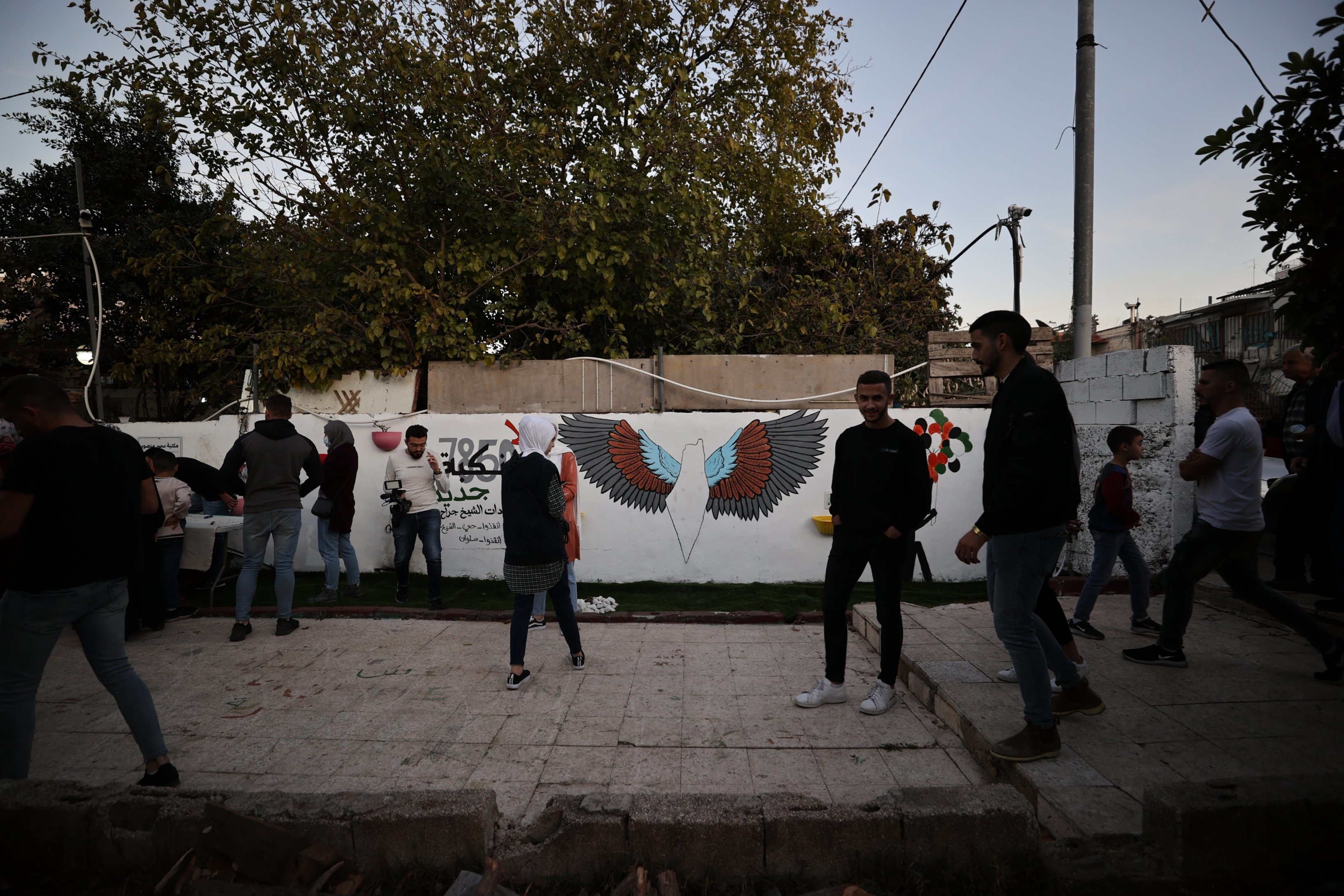 Launch of Sheikh Jarrah Cultural Street Initiative in Occupied al-Quds
