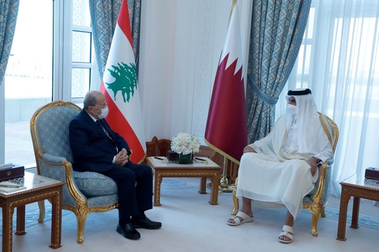 Aoun from Qatar: I will Invite Emir Tamim to Direct Investment in Lebanon