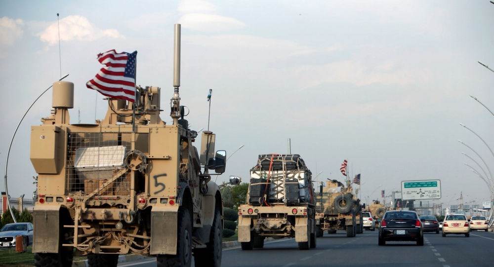 A US occupation convoy on Syrian soil (Archive)