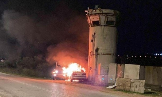 Israeli media claimed that the car tried to ram Israeli soldiers