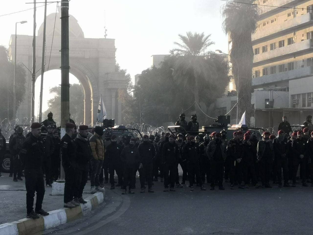 The security services are on high alert in Baghdad ahead of the Federal Court's ruling