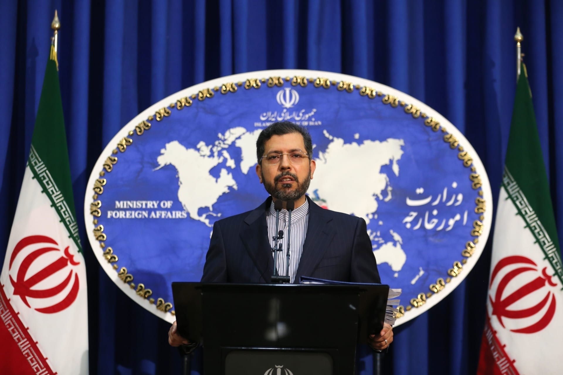 The Iranian spokesperson reiterated Iran's unchanging and solid support for Syria.