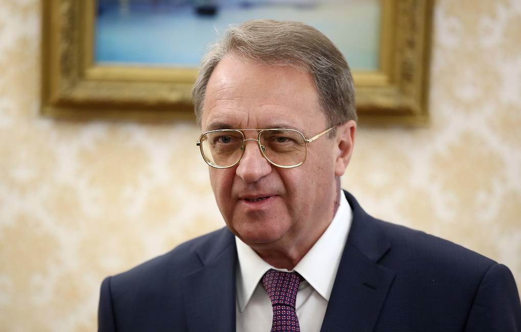 Russian deputy foreign minister Mikhail Bogdanov