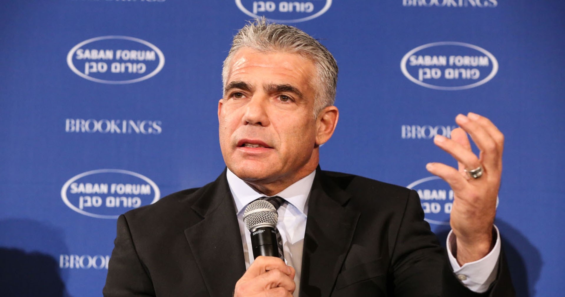 Israeli Foreign Minister Yair Lapid