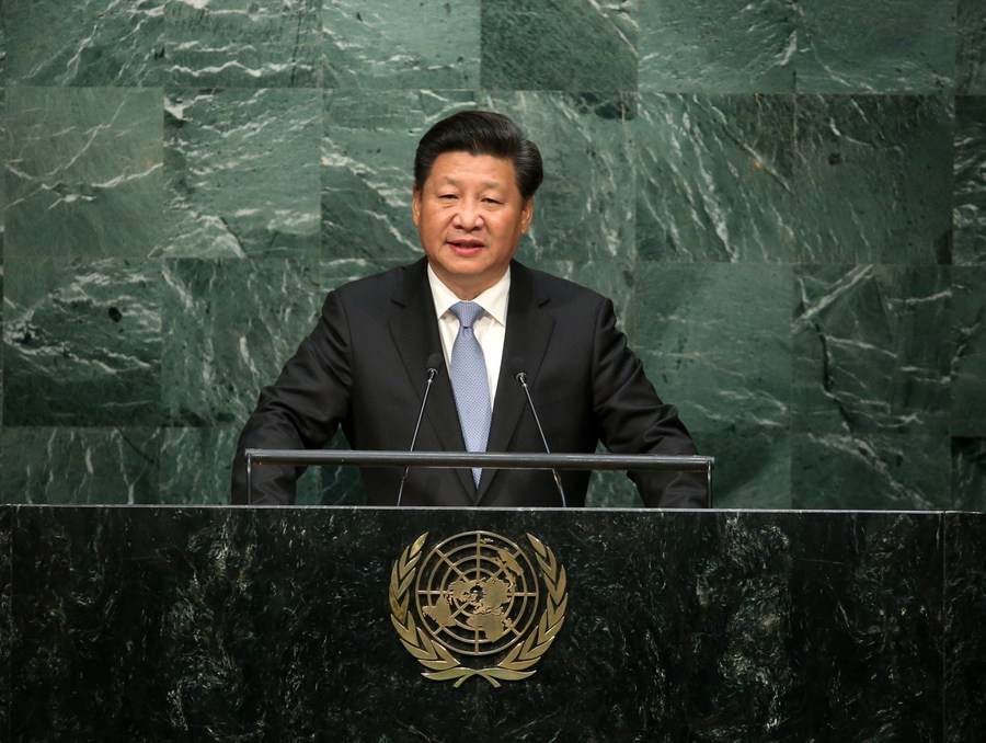 Chinese president Xi Jinping at the UN (Archive/Xinhua)