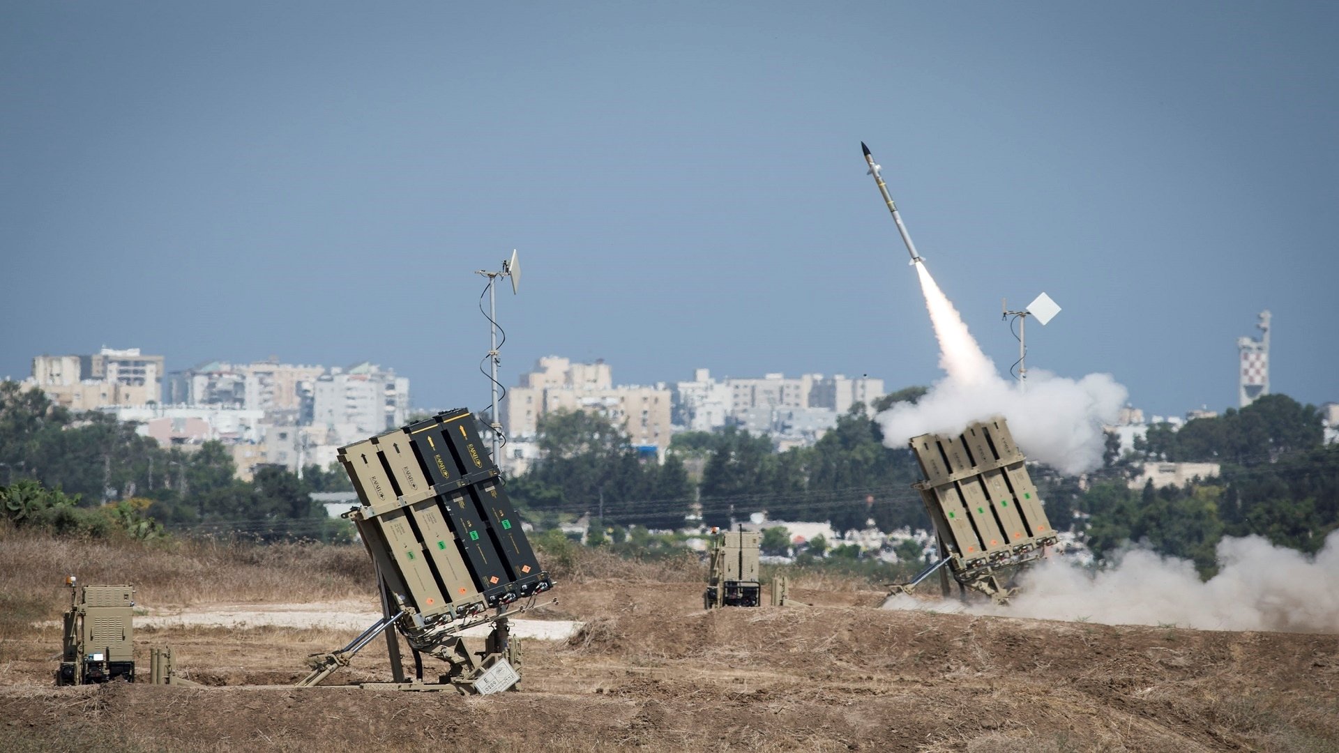 Israeli Iron Dome anti rocket system