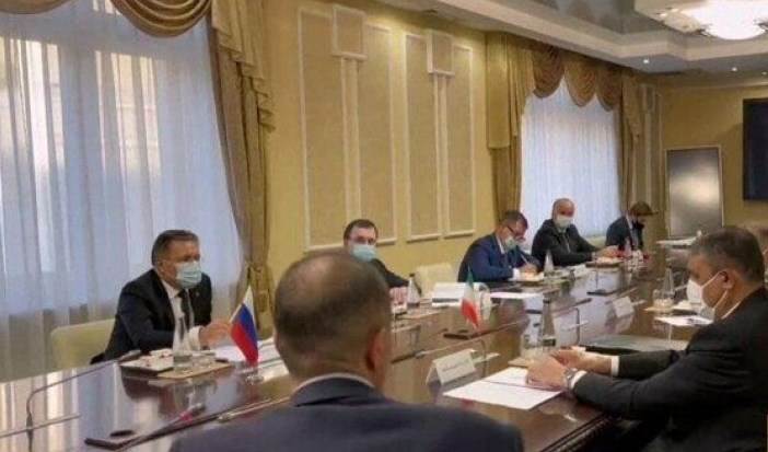 The two sides emphasized the strategic relations and cooperation between the two countries.