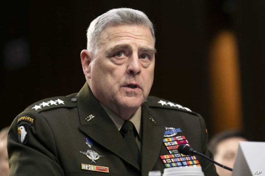 US chairman of the Joint Chiefs of Staff Mark Milley