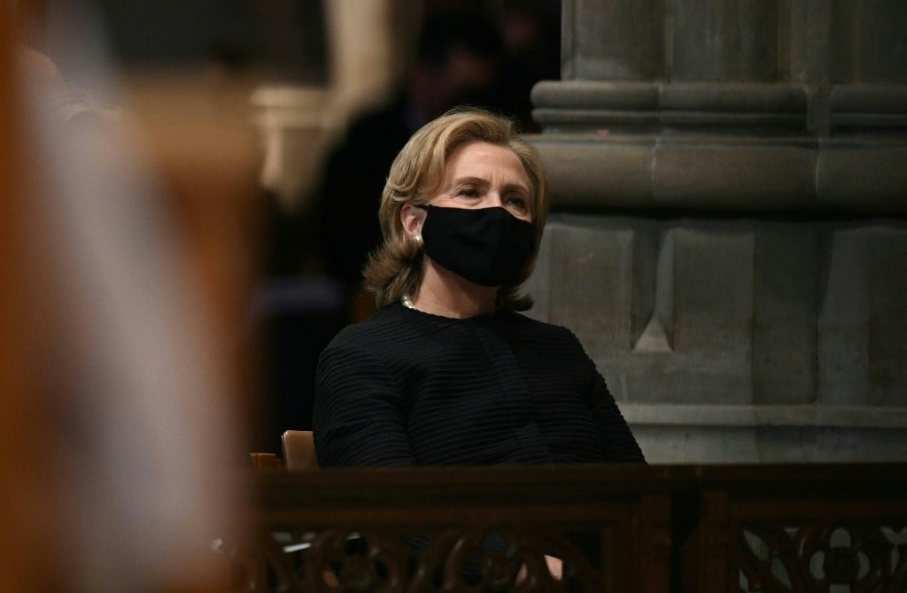 Former US State Secretary Hillary Clinton