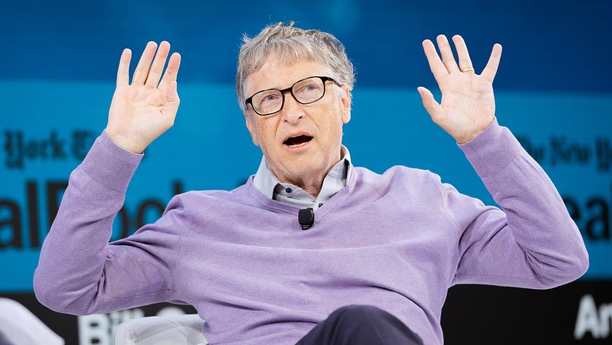 US billionaire and Microsoft founder Bill Gates