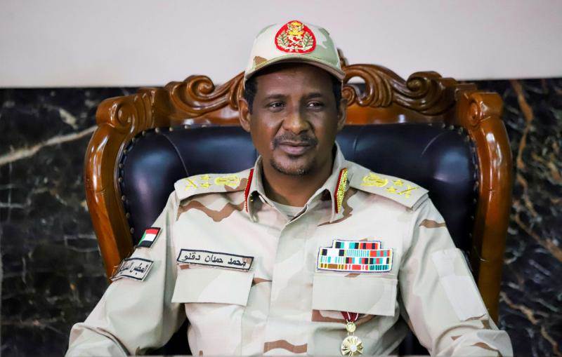 Sudanese General Mohamed Hamdan Dagalo (REUTERS)