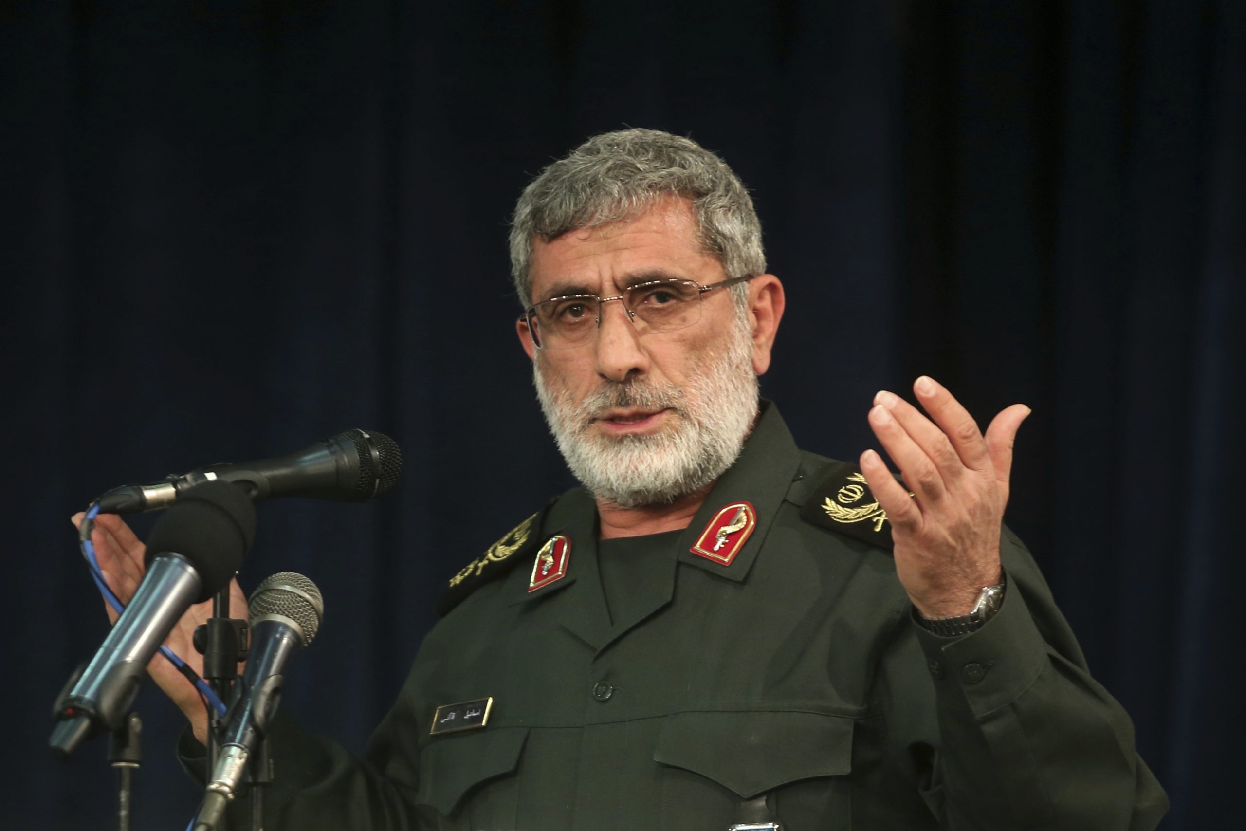 Commander of the Quds Force: Esmail Qaani