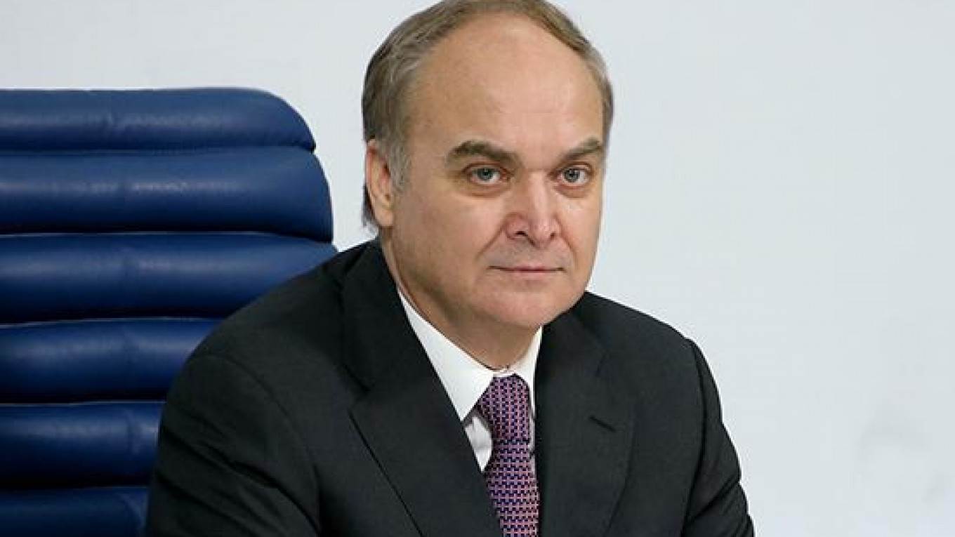 Russia's Ambassador to the US, Anatoly Antonov