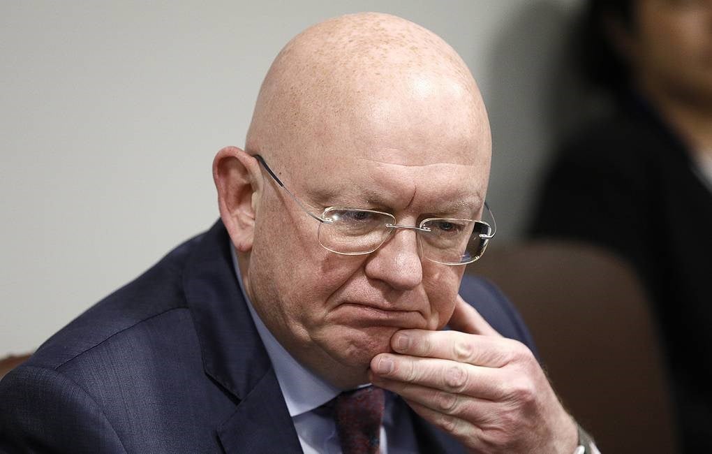 Russia's Permanent Representative to the UN Vasily Nebenzya © Alexander Shcherbak/TASS.