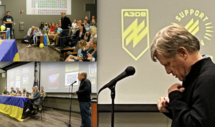 Azov Battalion at the Stanford’s Center for International Security and Cooperation (Social Media)