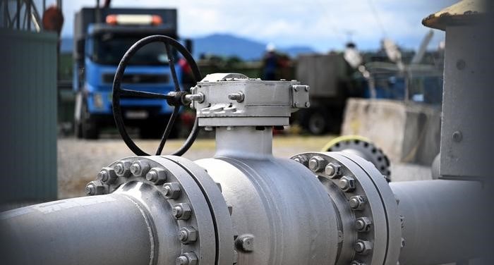 Germany's gas storage is almost 95% full, a month ahead of schedule. (AFP)