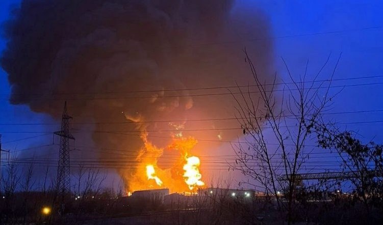 Ukraine targets a power plant in the Russian city of Belgorod (Social Media)