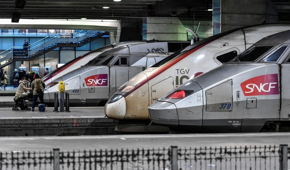 Rail operator SNCF will see 'severe disruptions' with half of train services cancelled, Transport Minister Clement Beaune said STEPHANE DE SAKUTIN AFP/File.