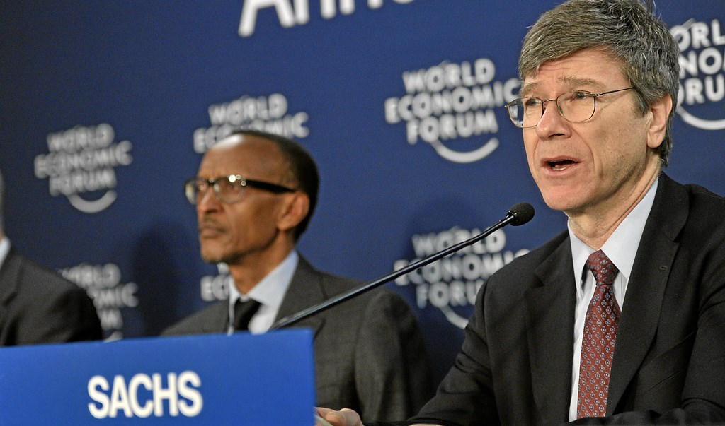 Jeffrey Sachs, Director of Sustainable Development at Columbia University, USA (World Economic Forum)