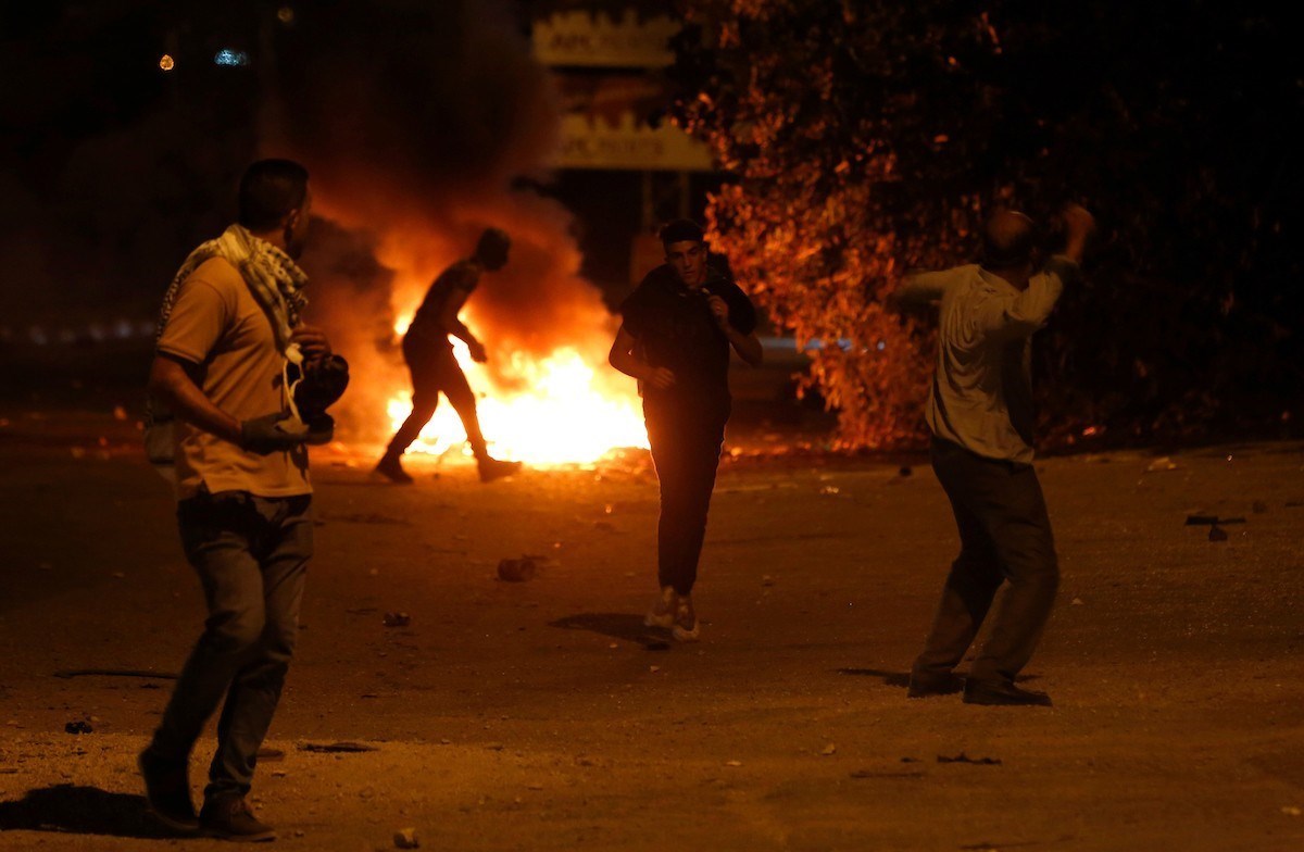 IOF occupation forces storm Al-Isawiya