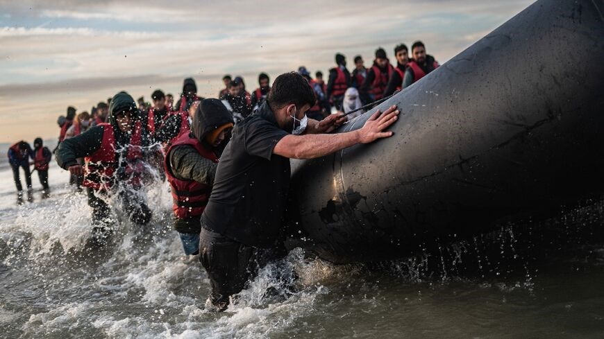 France and UK sign new deal to thwart migrant Channel crossings. Source:  Sameer Al-DOUMY.