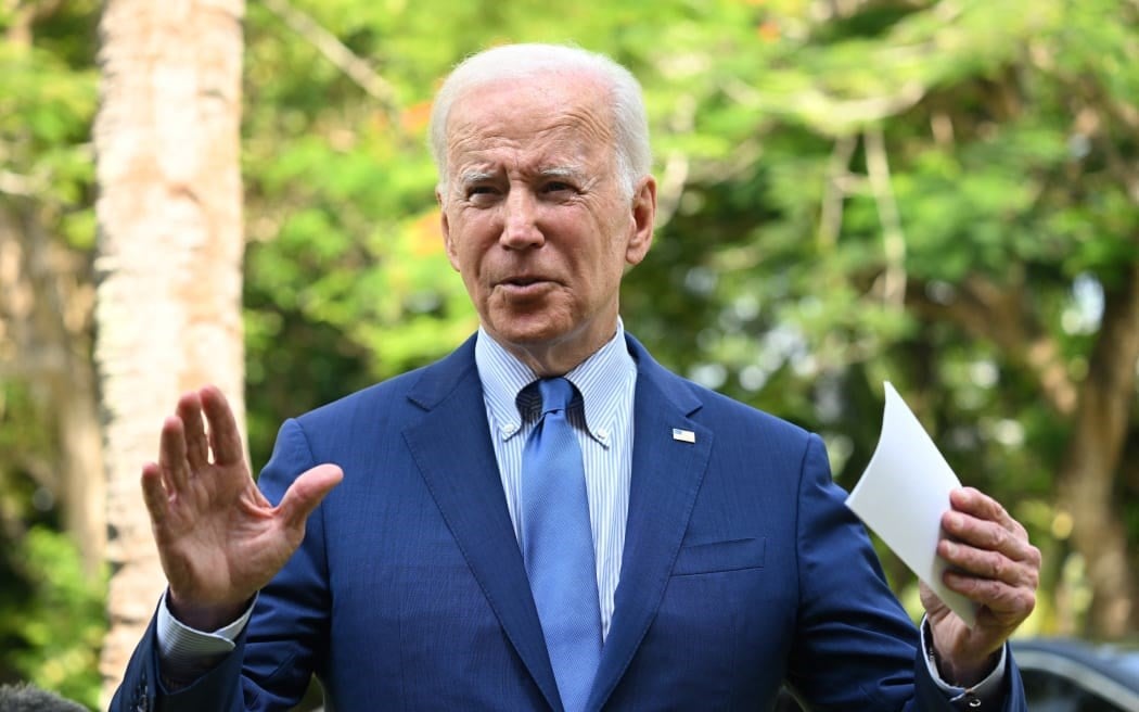 US President Joe Biden has addressed the situation in Poland following a meeting with G7 and European leaders on the sidelines of the G20 Summit in Nusa Dua in Bali. Photo: SAUL LOEB