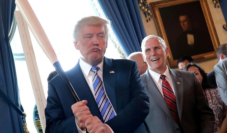 Mike Pence and former president Donald Trump (Reuters)