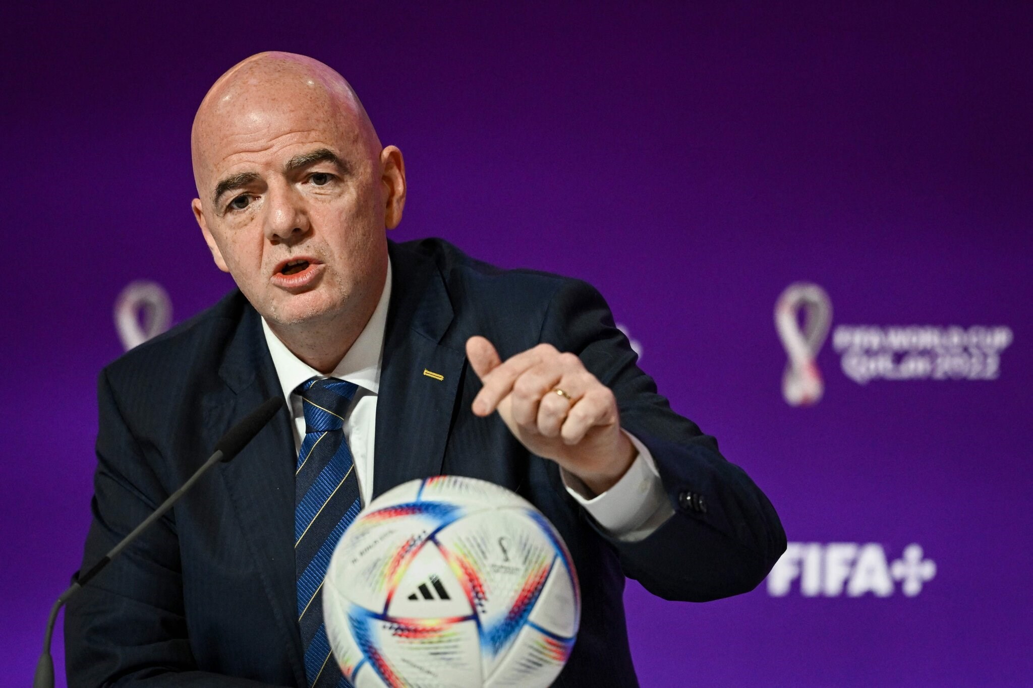 FIFA President Gianni Infantino (AFP)
