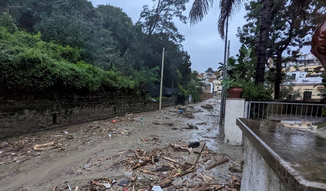 Italian Ischia island hit with landslide (AFP)