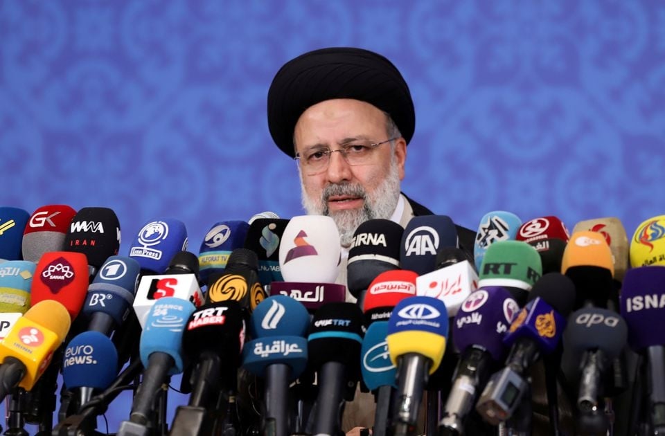 Iranian President Ebrahim Raisi