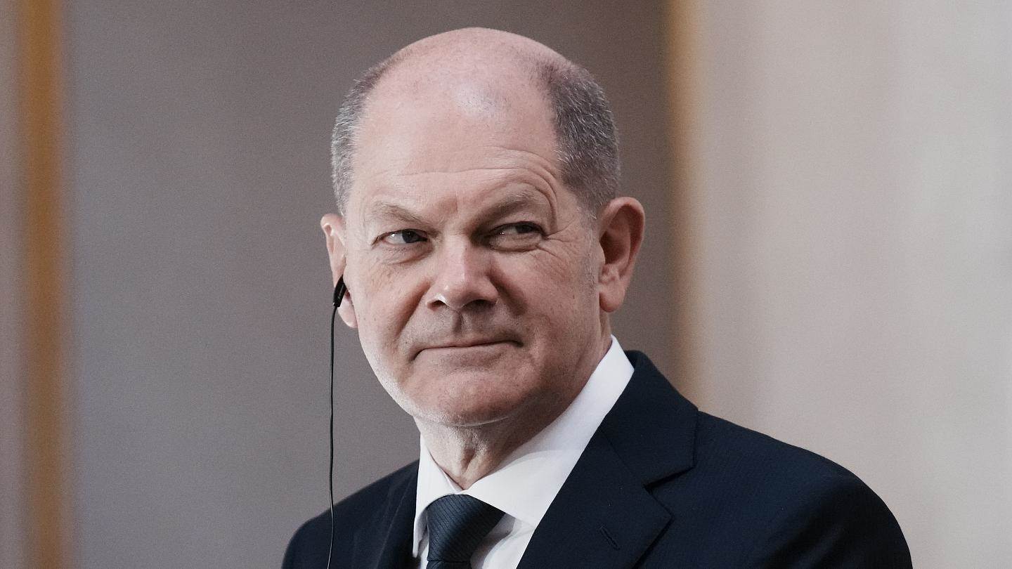 German Chancellor Olaf Scholz