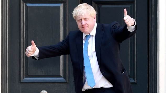 Boris Johnson.