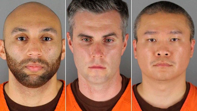 Thomas Lane, 38, J Alexander Kueng, 28, and Tou Thao, 36.